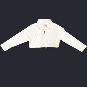 Urban Outfitters plush cropped jacket